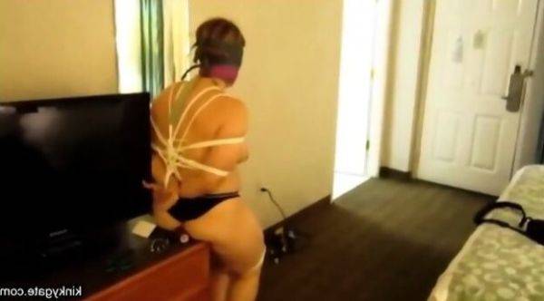 BDSM date with submissive busty mom Tracey on allbdsmporn.com